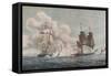 'Packet Boat and Privateer', c1819-Nicholas Pocock-Framed Stretched Canvas