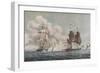 'Packet Boat and Privateer', c1819-Nicholas Pocock-Framed Giclee Print