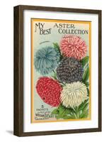 Packet of Aster Seeds-null-Framed Art Print