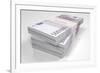 Packets of 500 Euro Bills-dbajurin-Framed Photographic Print