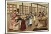 Packing Chocolates in a Factory-null-Mounted Giclee Print