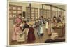 Packing Chocolates in a Factory-null-Mounted Giclee Print