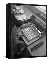 Packing Punches, Footprint Tools, Sheffield, South Yorkshire, 1968-Michael Walters-Framed Stretched Canvas