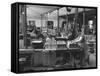 Packing Room in the Swedish Match Company Factory-Carl Mydans-Framed Stretched Canvas