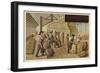 Packing Sacks of Cocoa in a Factory-null-Framed Giclee Print