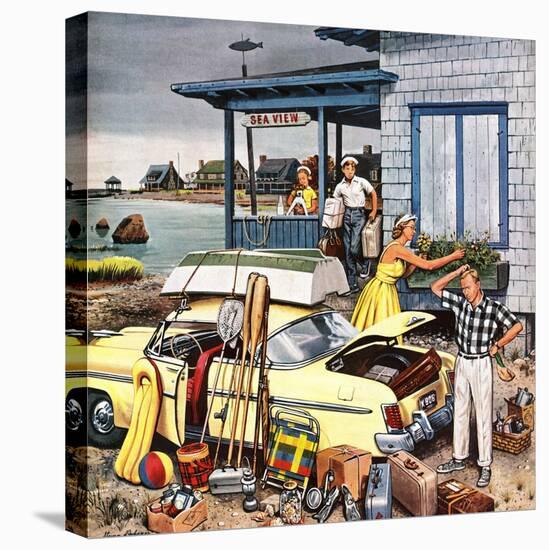 "Packing the Car", September 8, 1956-Stevan Dohanos-Stretched Canvas