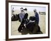 Packing up a Camel, Morocco-Michael Brown-Framed Photographic Print