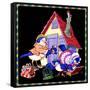 Packing Up to Head Home - Child Life-Keith Ward-Framed Stretched Canvas