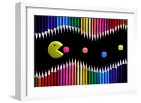 Packman-Victoria Ivanova-Framed Photographic Print