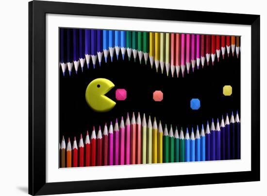 Packman-Victoria Ivanova-Framed Photographic Print