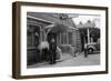 Packwood, WA View and Indian Jim at 100 Photograph - Packwood, WA-Lantern Press-Framed Art Print