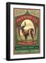 Packwood, Washington - Ale Vintage Sign-Lantern Press-Framed Art Print