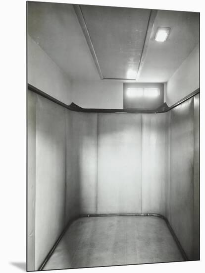 Padded Room, Saint Ebbas Hospital, Surrey, 1938-null-Mounted Photographic Print