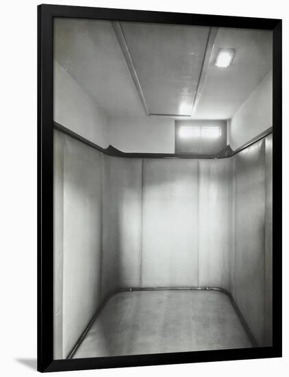 Padded Room, Saint Ebbas Hospital, Surrey, 1938-null-Framed Photographic Print