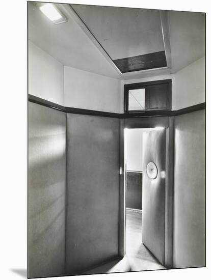 Padded Room, Saint Ebbas Hospital, Surrey, 1938-null-Mounted Photographic Print