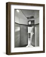 Padded Room, Saint Ebbas Hospital, Surrey, 1938-null-Framed Photographic Print