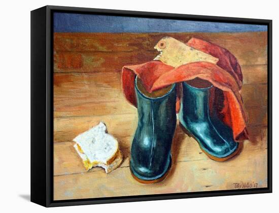 Paddington Bear 2017-Tilly Willis-Framed Stretched Canvas