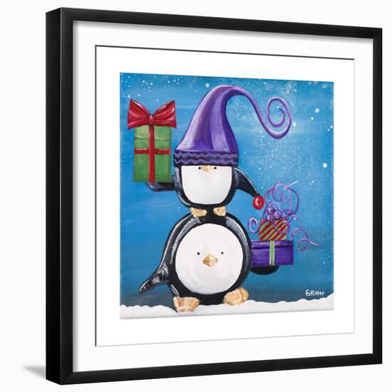 Paddison and Friends II-Gina Ritter-Framed Premium Giclee Print