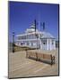 Paddle Steamer and Dock Master's Office, Alexandria, Virginia, USA-Jonathan Hodson-Mounted Premium Photographic Print