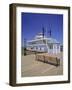 Paddle Steamer and Dock Master's Office, Alexandria, Virginia, USA-Jonathan Hodson-Framed Photographic Print