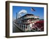 Paddle Steamer 'Natchez', on the Edge of the Mississippi River in New Orleans, Louisiana, USA-Bruno Barbier-Framed Photographic Print