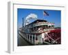 Paddle Steamer 'Natchez', on the Edge of the Mississippi River in New Orleans, Louisiana, USA-Bruno Barbier-Framed Photographic Print