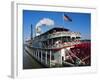 Paddle Steamer 'Natchez', on the Edge of the Mississippi River in New Orleans, Louisiana, USA-Bruno Barbier-Framed Photographic Print