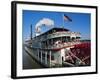 Paddle Steamer 'Natchez', on the Edge of the Mississippi River in New Orleans, Louisiana, USA-Bruno Barbier-Framed Photographic Print