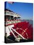 Paddle Steamer 'Natchez' on the Mississippi River, New Orleans, Louisiana, USA-Bruno Barbier-Stretched Canvas