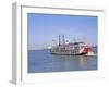 Paddle Steamer 'Natchez' on the Mississippi River, New Orleans, Louisiana, USA-Bruno Barbier-Framed Photographic Print