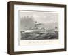 Paddle Steamer of the Fall River Line Plying Between New York and Boston-null-Framed Art Print