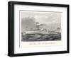 Paddle Steamer of the Fall River Line Plying Between New York and Boston-null-Framed Art Print