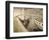 Paddle Steamers at Night-Eric Ravilious-Framed Giclee Print
