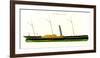 Paddle Wheel Boat-G^ Fitzwilliams-Framed Art Print