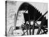 Paddle Wheel of S.S. Athabasca River-Margaret Bourke-White-Stretched Canvas