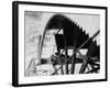 Paddle Wheel of S.S. Athabasca River-Margaret Bourke-White-Framed Photographic Print