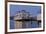 Paddle Wheeler, Bay Bridge at Pier 7 , Embarcadero, San Francisco, Usa-Christian Heeb-Framed Photographic Print