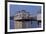 Paddle Wheeler, Bay Bridge at Pier 7 , Embarcadero, San Francisco, Usa-Christian Heeb-Framed Photographic Print