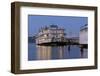 Paddle Wheeler, Bay Bridge at Pier 7 , Embarcadero, San Francisco, Usa-Christian Heeb-Framed Photographic Print