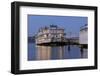 Paddle Wheeler, Bay Bridge at Pier 7 , Embarcadero, San Francisco, Usa-Christian Heeb-Framed Photographic Print