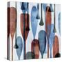 Paddles II-Edward Selkirk-Stretched Canvas