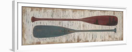 Paddles on Birchbark-Arnie Fisk-Framed Premium Giclee Print