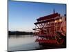 Paddlewheel Riverboat Julia Belle Swain on the Mississippi River, La Crosse, Wisconsin-Walter Bibikow-Mounted Photographic Print