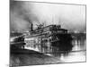 Paddlewheeler on the Mississippi-null-Mounted Photographic Print