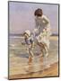 Paddling, 1915-William Kay Blacklock-Mounted Giclee Print