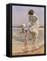 Paddling, 1915-William Kay Blacklock-Framed Stretched Canvas