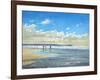 Paddling at the Edge-Timothy Easton-Framed Giclee Print