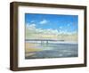 Paddling at the Edge-Timothy Easton-Framed Premium Giclee Print