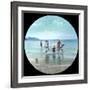 Paddling at Weymouth-null-Framed Photographic Print