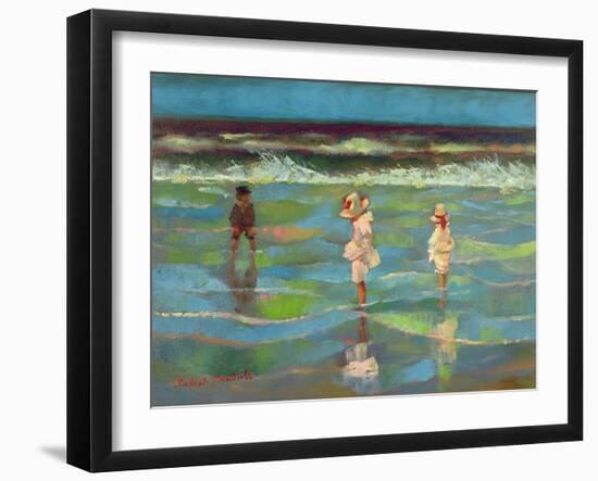 Paddling-Robert Tyndall-Framed Giclee Print